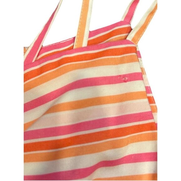 J.Crew Striped Empire Waist Sundress Womens Size 4 Spaghetti Strap Y2K Beach - Picture 9 of 9